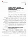 Research paper thumbnail of Preterm Delivery: Microbial Dysbiosis, Gut Inflammation and Hyperpermeability
