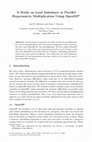Research paper thumbnail of A Study on Load Imbalance in Parallel Hypermatrix Multiplication Using OpenMP