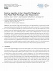 Research paper thumbnail of Retrieval Algorithm for the Column CO&lt;sub&gt;2&lt;/sub&gt; Mixing Ratio from Pulsed Multi-Wavelength Lidar Measurements