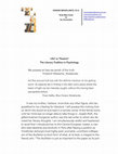 Research paper thumbnail of Life? or Theater? Toward a Literary Psychology