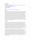Research paper thumbnail of The missing link: the role of criminal groups in migration governance