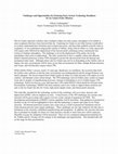 Research paper thumbnail of Challenges and Opportunities for Ensuring Entry System Technology Readiness for Ice Giants Probe Missions