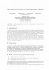 Research paper thumbnail of On learning node selection in a branch and bound algorithm