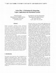 Research paper thumbnail of Active files: a mechanism for integrating legacy applications into distributed systems