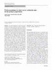 Research paper thumbnail of Protist assemblages in winter sea ice: setting the stage for the spring ice algal bloom
