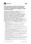 Research paper thumbnail of Total and Subtypes of Dietary Fat Intake and Its Association with Components of the Metabolic Syndrome in a Mediterranean Population at High Cardiovascular Risk