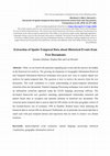 Research paper thumbnail of Extraction of spatio‐temporal data about historical events from text documents
