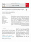 Research paper thumbnail of Steady-state performance of multimodulus blind equalizers
