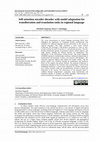 Research paper thumbnail of Self-attention encoder-decoder with model adaptation for transliteration and translation tasks in regional language