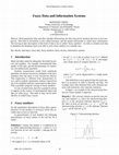 Research paper thumbnail of Fuzzy data and information systems
