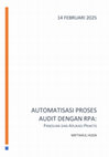 Research paper thumbnail of Automatisasi Proses Audit dengan RPA: Panduan dan Aplikasi Praktis