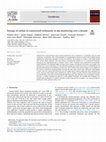 Research paper thumbnail of Storage of carbon in constructed technosols: in situ monitoring over a decade