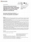 Research paper thumbnail of Characteristics and outcomes associated with two asthma quality of care measures