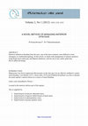 Research paper thumbnail of A Novel Method of managing anterior epistaxis
