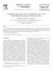 Research paper thumbnail of Complexing agent effect on the stoichiometric ratio of the electrochemically prepared CuInSe2 thin films