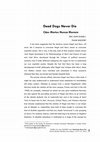 Research paper thumbnail of Dead Dogs Never Die