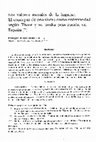Research paper thumbnail of Los valores morales de la higiene : el concepto de onanismo como enfermedad según Tissot y su tardía penetración en España