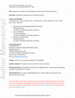 Research paper thumbnail of Implication of Fusobacterium necrophorum in recurrence of peritonsillar abscess