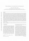 Research paper thumbnail of Energy self-balance as the physical basis of orbit quantization