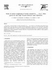 Research paper thumbnail of Study of surface roughening of tensily strained Si1−x−yGexCy films grown by ultra high vacuum-chemical vapor deposition