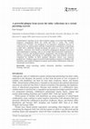 Research paper thumbnail of A powerful glimpse from across the table: reflections on a virtual parenting exercise