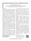 Research paper thumbnail of Competency Based Curriculum in Medical Sciences