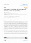 Research paper thumbnail of From vitality to vulnerability: the impact of oxygen on cardiac function and regeneration