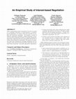 Research paper thumbnail of An empirical study of interest-based negotiation