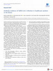 Research paper thumbnail of Antibody evidence of SARS-CoV-2 infection in healthcare workers in the Bronx