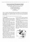 Research paper thumbnail of Control of an Interior PM Synchronous Machine for Operating as Integrated Starter-Generator