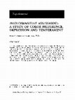 Research paper thumbnail of Photosensitive Assessment: A Study of Color Preference, Depression and Temperament