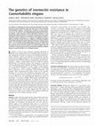 Research paper thumbnail of The genetics of ivermectin resistance in Caenorhabditis elegans