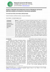 Research paper thumbnail of Analysis of Metabolit and Antibacterial Control of Mengkudu Leaf Extract (Morinda citrifolia) on the Bacteria of Aeromonas hydrophila