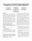 Research paper thumbnail of A Demonstration of Rubato DB