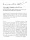 Research paper thumbnail of South Korean Time Trade-Off Values for EQ-5D Health States: Modeling with Observed Values for 101 Health States
