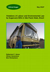 Research paper thumbnail of Violations of Labour and Environmental Law by Sugarcane Mills in São Paulo State, Brazil