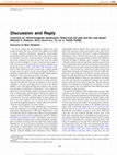 Research paper thumbnail of Discussion and reply: comments on "electromagnetic geophysics: notes from the past and the road ahead