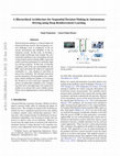Research paper thumbnail of A Hierarchical Architecture for Sequential Decision-Making in Autonomous Driving using Deep Reinforcement Learning