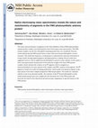 Research paper thumbnail of Native Electrospray Mass Spectrometry Reveals the Nature and Stoichiometry of Pigments in the FMO Photosynthetic Antenna Protein