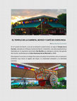 Research paper thumbnail of EL TEMPLO DE LA CARRETA, BOYEO Y CAFÉ DE COSTA RICA