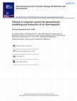 Research paper thumbnail of Oilsand: A computer system for geostatistical modelling and evaluation of oil sand deposits