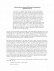 Research paper thumbnail of A Pastor's Prayer: Spiritual Wisdom in Knowing God, Ephesians 1:15-23