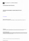 Research paper thumbnail of Antisymmetry and sign languages: A comparison between NGT and LIS