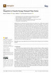 Research paper thumbnail of Shapelets to Classify Energy Demand Time Series
