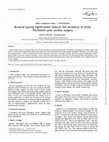 Research paper thumbnail of Bi-atrial pacing significantly reduces the incidence of atrial fibrillation post cardiac surgery
