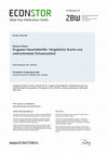Research paper thumbnail of Engpass Haushaltshilfe: Vergebliche Suche und weitverbreitete Schwarzarbeit