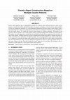 Research paper thumbnail of Caustic Object Construction Based on Multiple Caustic Patterns