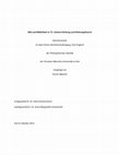 Research paper thumbnail of Bild und Bildlichkeit in T.E. Hulmes Dichtung und Dichtungstheorie 