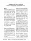 Research paper thumbnail of A dynamic operating system for sensor nodes