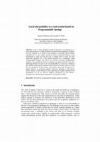 Research paper thumbnail of Local ultrastability in a real system based on Programmable Springs